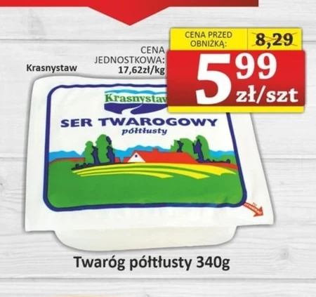 Krasnystaw Ser twarogowy półtłusty
