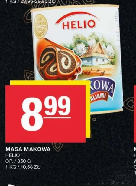 Masa makowa Helio