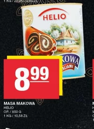 Masa makowa Helio