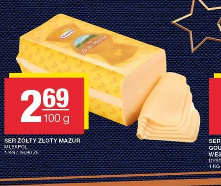 Mlekpol Ser Złoty Mazur