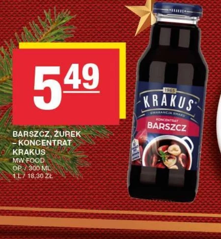 Krakus Barszcz koncentrat 300 ml