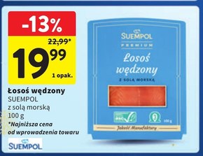 Suempol Łosoś atlantycki wędzony na zimno 100 g niska cena