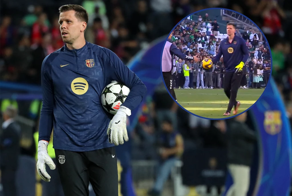 Wojciech Szczęsny nie zachował się ładnie na przedmeczowej rozgrzewce Wojciech Szczęsny nie zachował się ładnie na przedmeczowej rozgrzewce