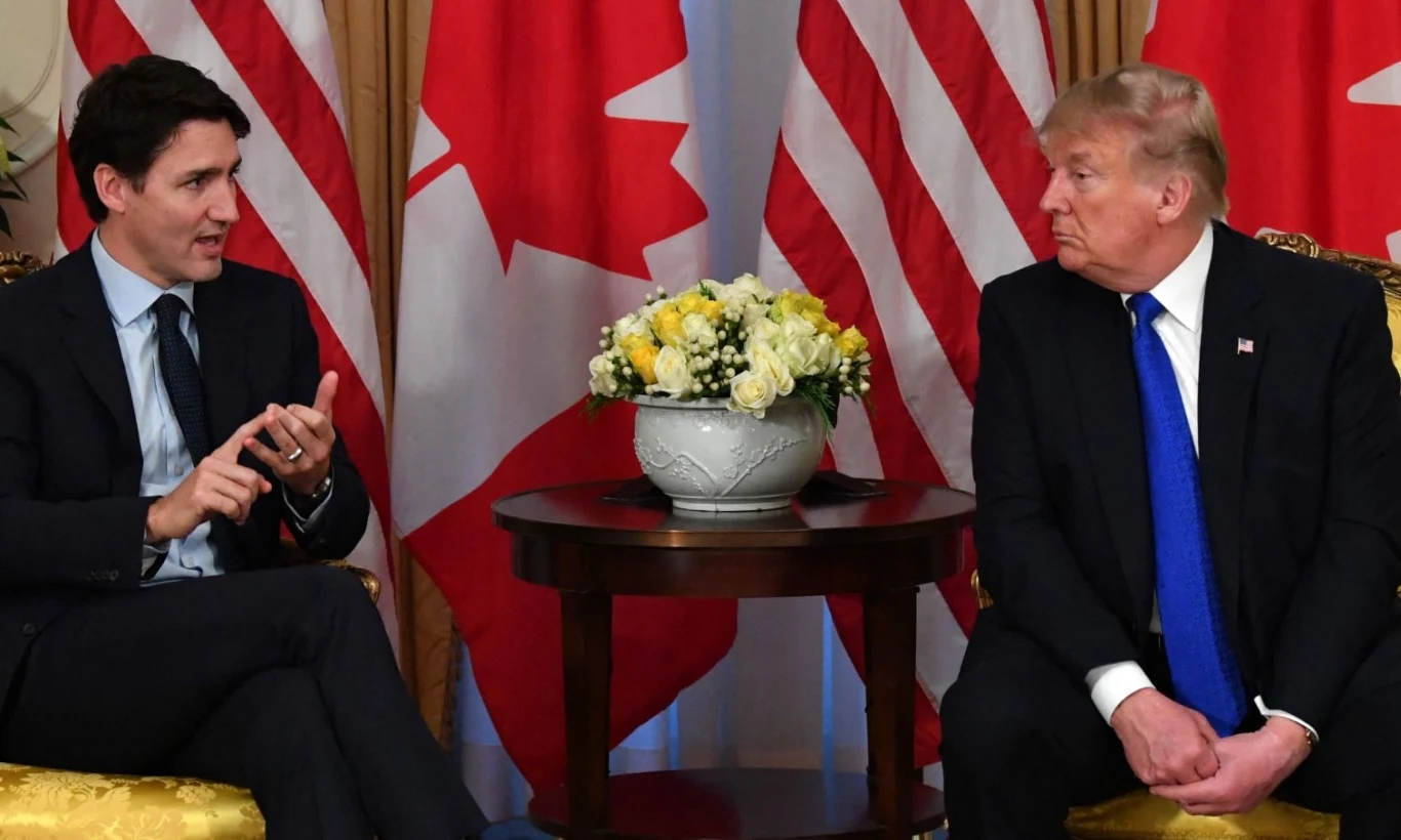 Napięcie między USA a Kanadą. Donald Trump kpi z Justina Trudeau i sąsiada z północy Napięcie między USA a Kanadą. Donald Trump kpi z Justina Trudeau i sąsiada z północy