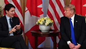 Napięcie między USA a Kanadą. Donald Trump kpi z Justina Trudeau i sąsiada z północy