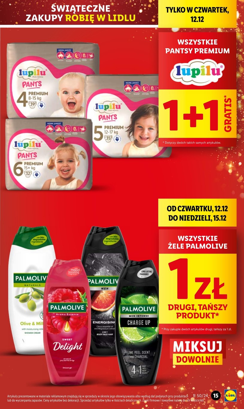 Gazetka: Święta taniej niż myślisz - Lidl - strona 15