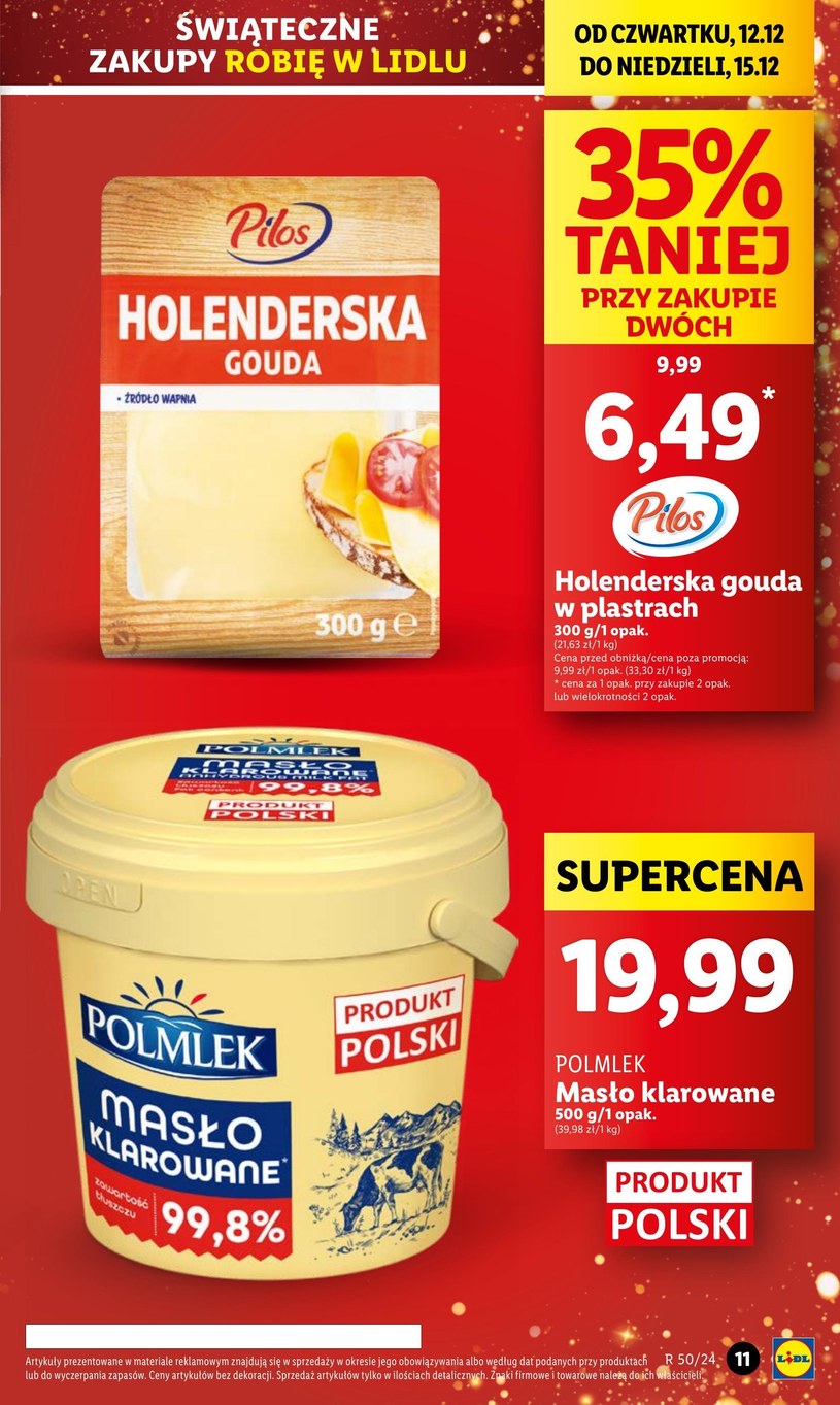 Gazetka: Święta taniej niż myślisz - Lidl - strona 11