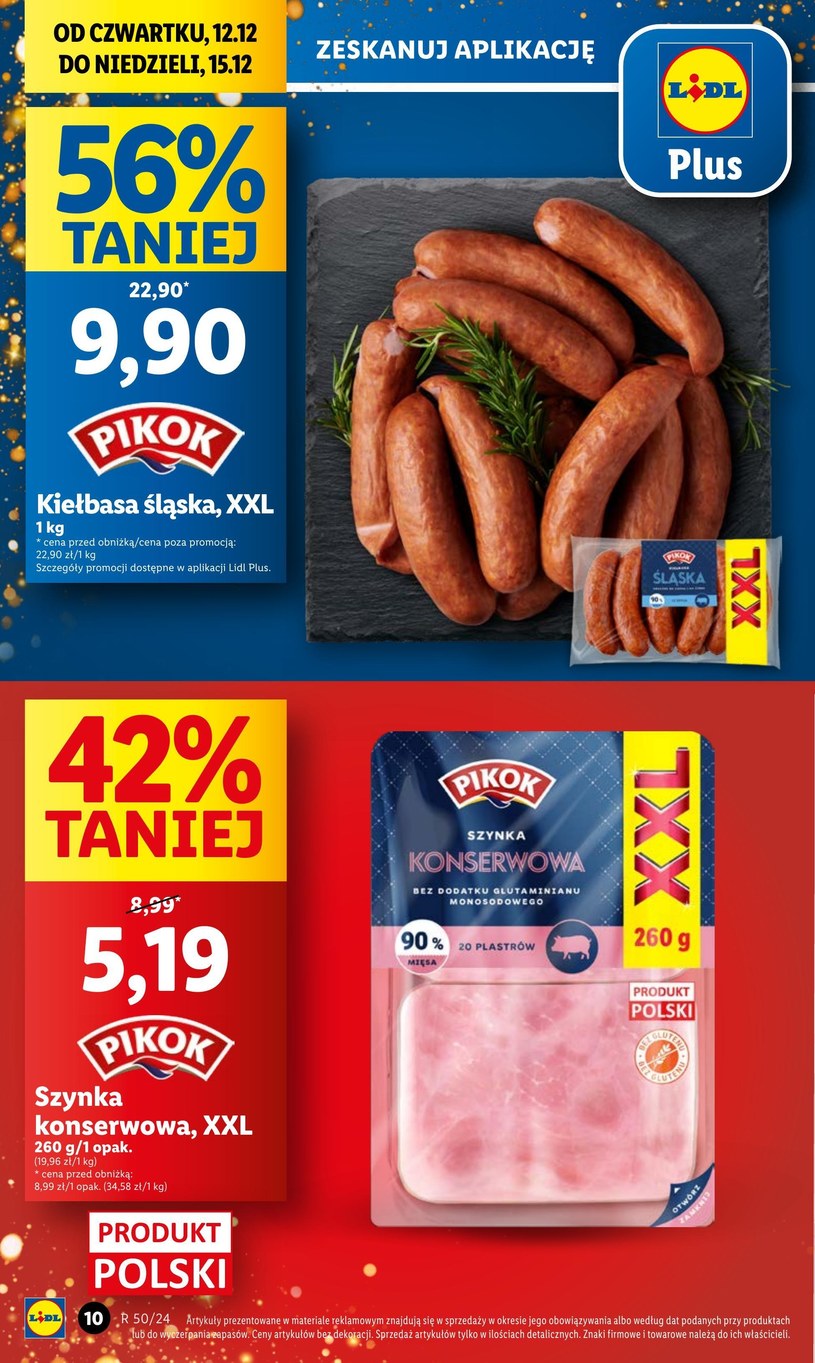 Gazetka: Święta taniej niż myślisz - Lidl - strona 10