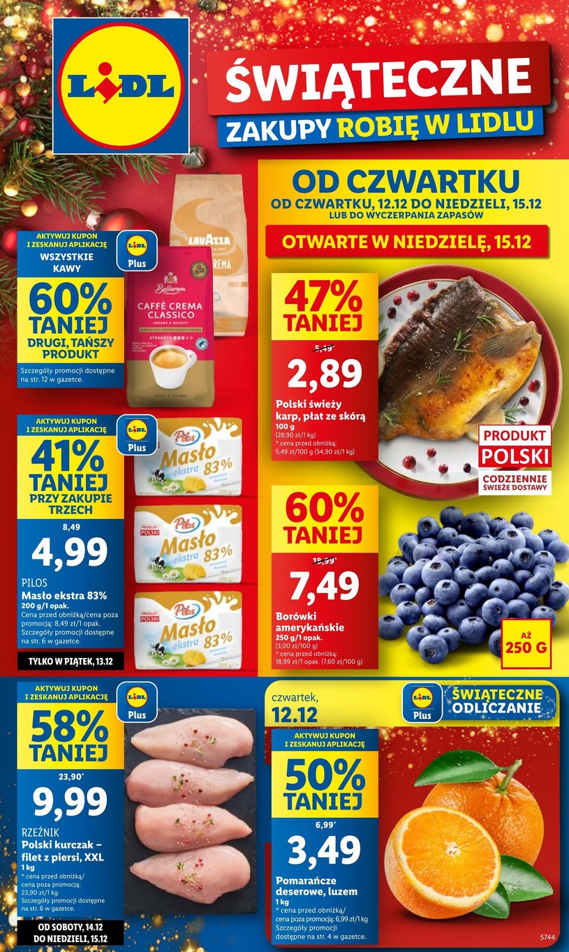 Gazetka promocyjna Lidl - ważna od 12. 12. 2024 do 15. 12. 2024