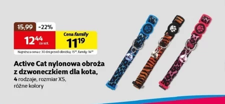 Obroża dla kota Active Cat