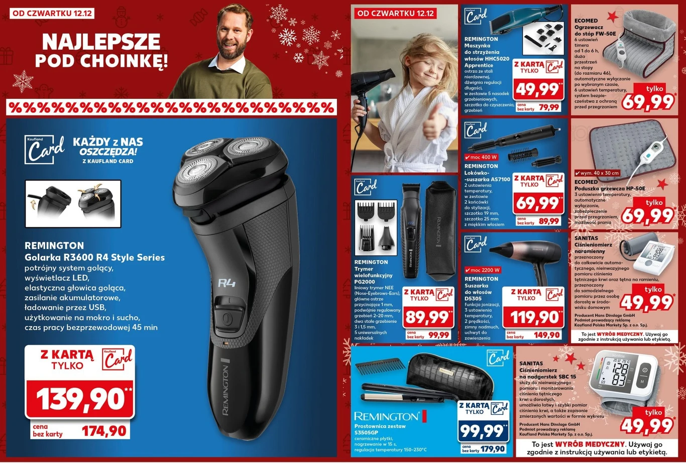 Produkty Remington w obniżonych cenach w Kauflandzie! Produkty Remington w obniżonych cenach w Kauflandzie!