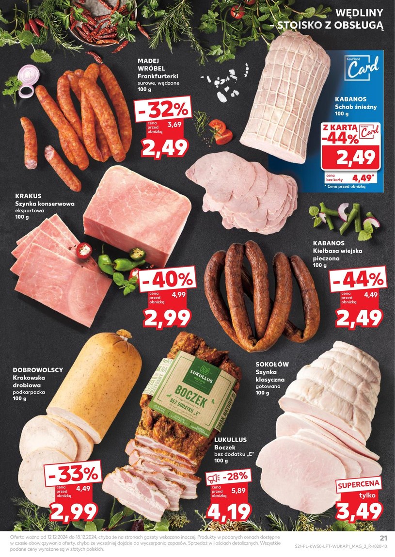 Gazetka: Święta taki jak lubisz! - Kaufland - strona 21