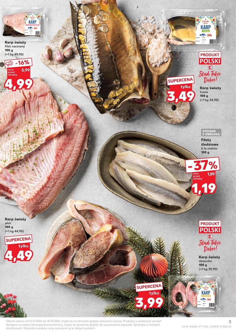 Gazetka: Święta taki jak lubisz! - Kaufland - strona 3