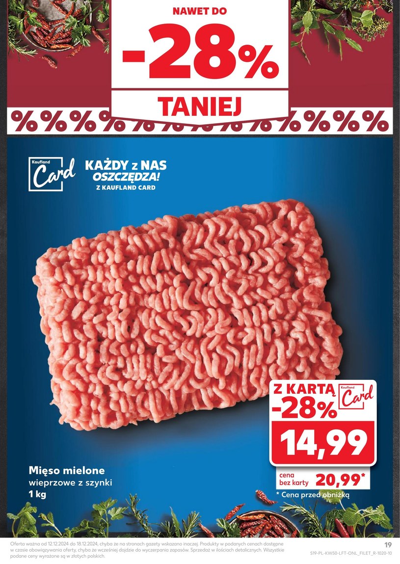 Gazetka: Święta taki jak lubisz! - Kaufland - strona 19