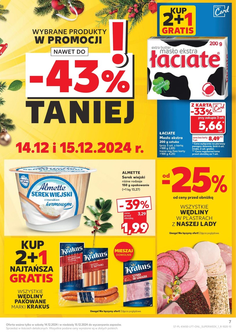 Gazetka: Święta taki jak lubisz! - Kaufland - strona 7