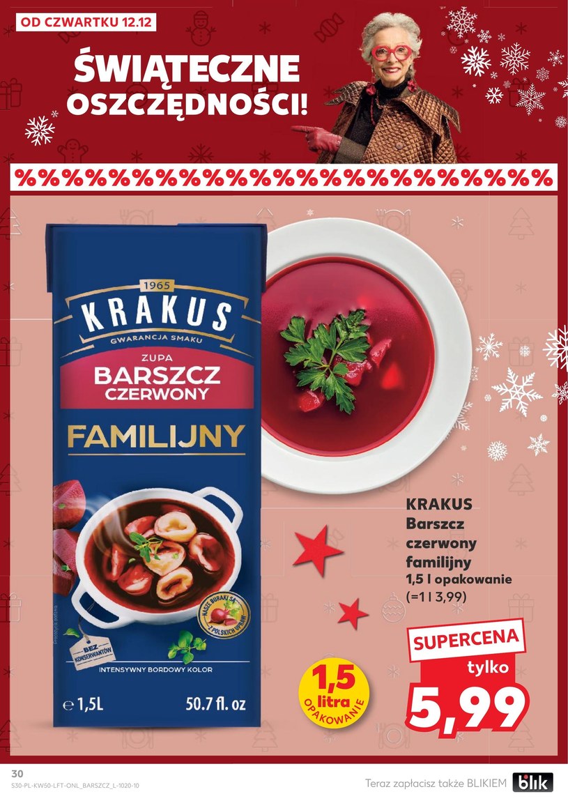 Gazetka: Święta taki jak lubisz! - Kaufland - strona 30