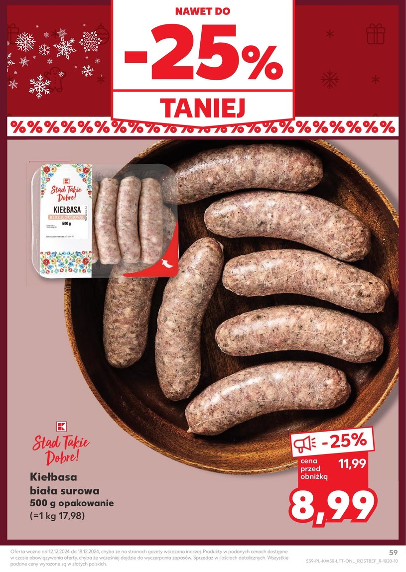 Gazetka: Święta taki jak lubisz! - Kaufland - strona 59