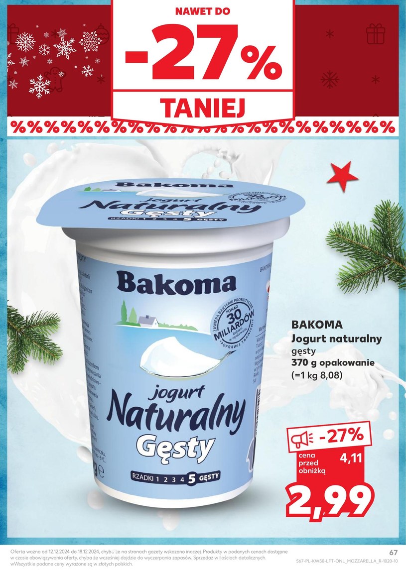 Gazetka: Święta taki jak lubisz! - Kaufland - strona 67