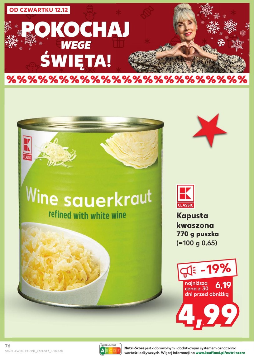 Gazetka: Święta taki jak lubisz! - Kaufland - strona 76