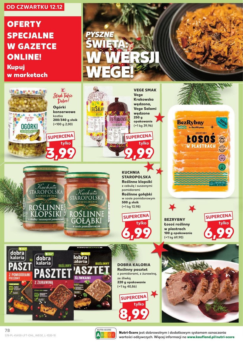 Gazetka: Święta taki jak lubisz! - Kaufland - strona 78