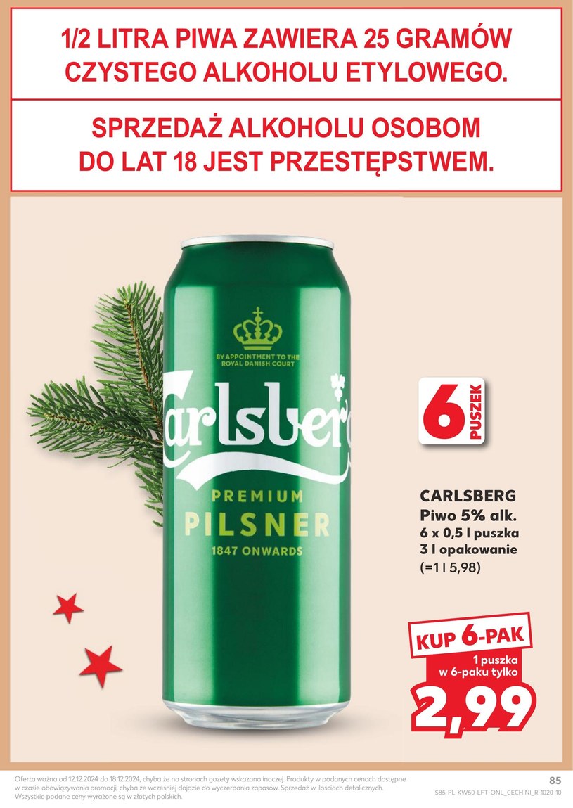 Gazetka: Święta taki jak lubisz! - Kaufland - strona 85