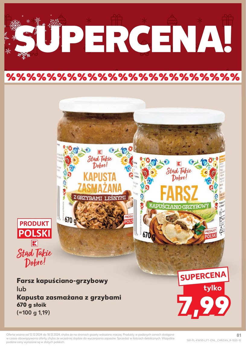 Gazetka: Święta taki jak lubisz! - Kaufland - strona 81