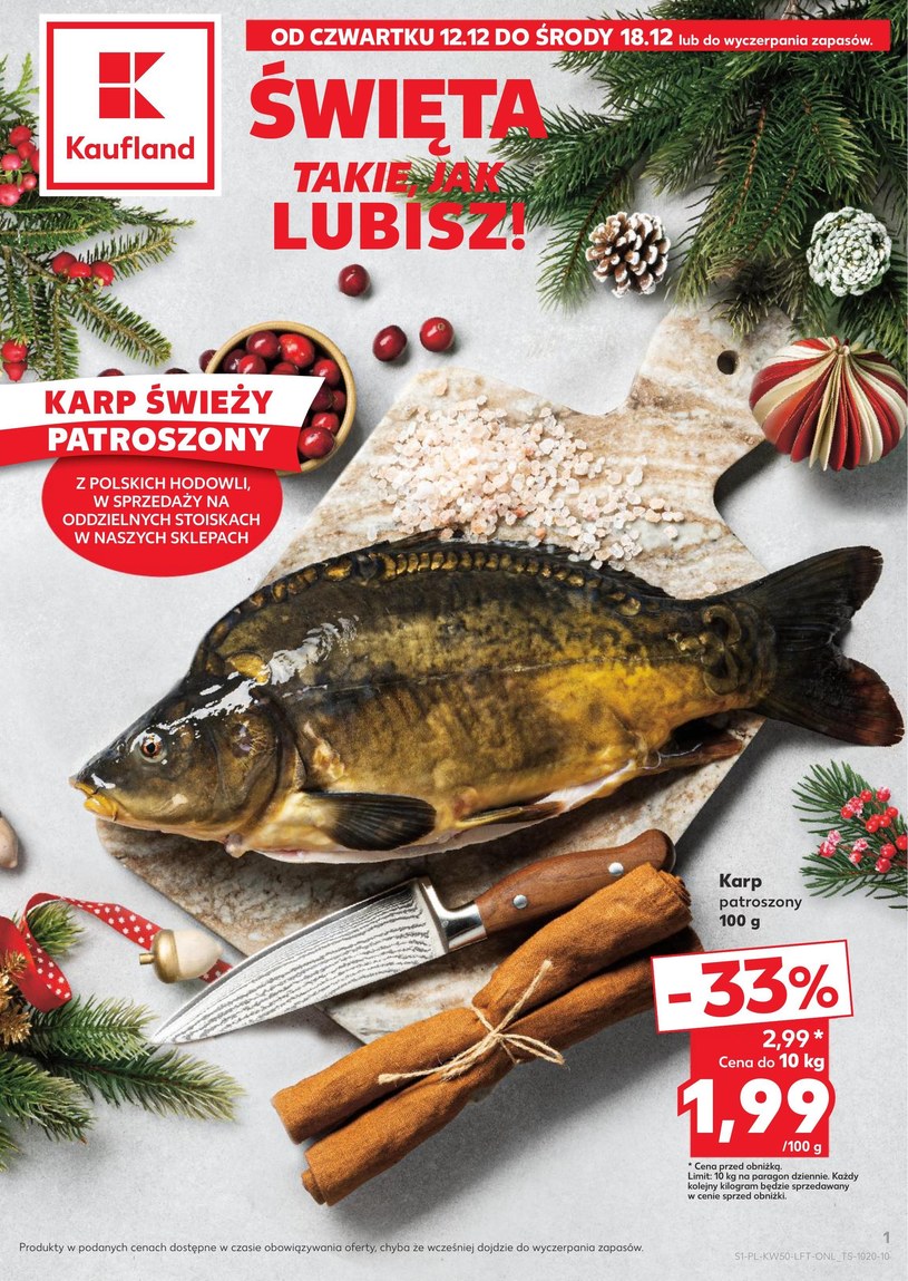 Gazetka promocyjna Kaufland - ważna od 12. 12. 2024 do 18. 12. 2024