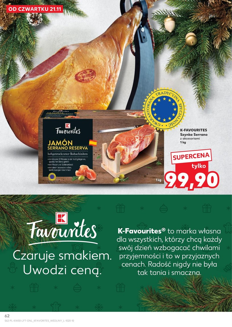 Gazetka: Oferta pełna radości - Kaufland - strona 62