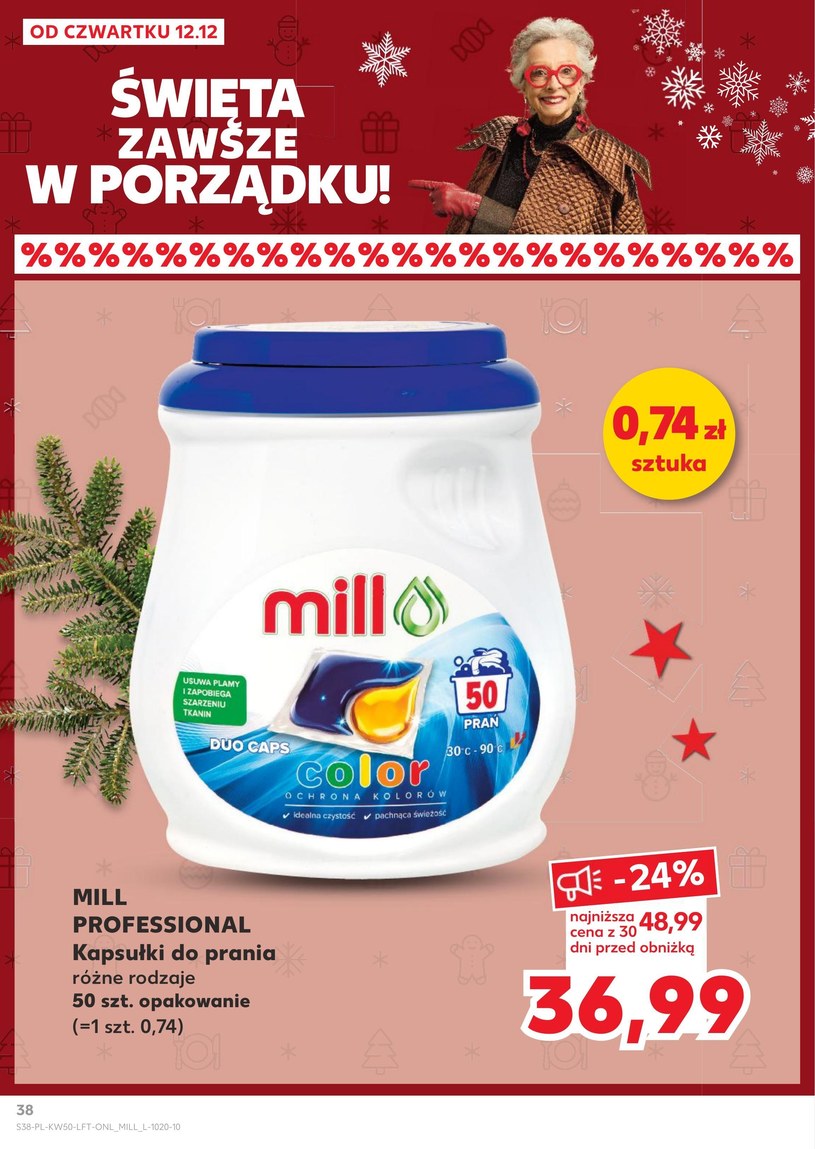 Gazetka: Najlepsze oferty na świąteczny stół - Kaufland - strona 38