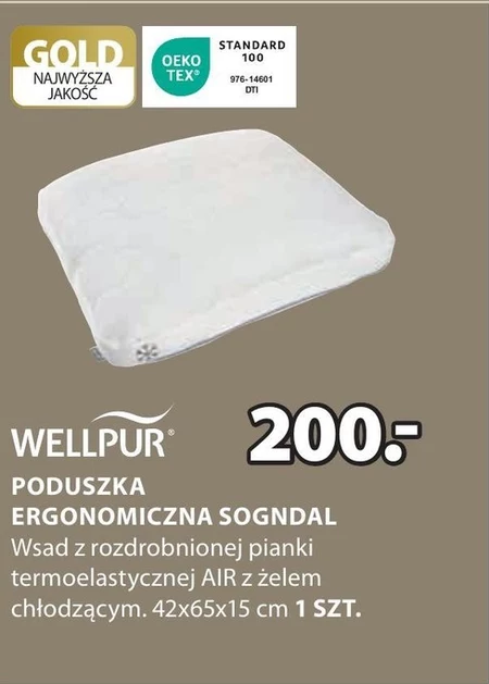 Poduszka ergonomiczna Wellpur