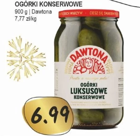 Ogórki konserwowe Dawtona