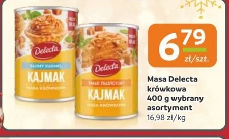 Delecta Kajmak masa krówkowa smak tradycyjny 400 g