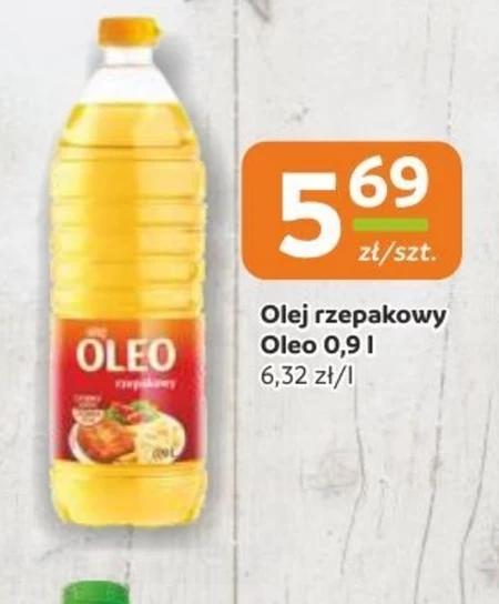 Oleo Olej rzepakowy 0,9 l