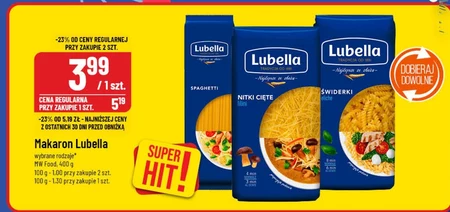 Lubella Makaron świdry 400 g