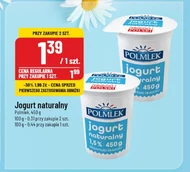 Jogurt naturalny Polmlek