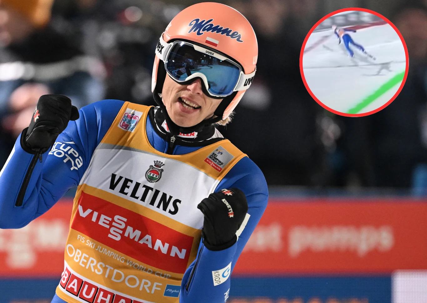 Dawid Kubacki 11 grudnia 2022 roku zdeklasował rywali w Titisee-Neustadt Dawid Kubacki 11 grudnia 2022 roku zdeklasował rywali w Titisee-Neustadt