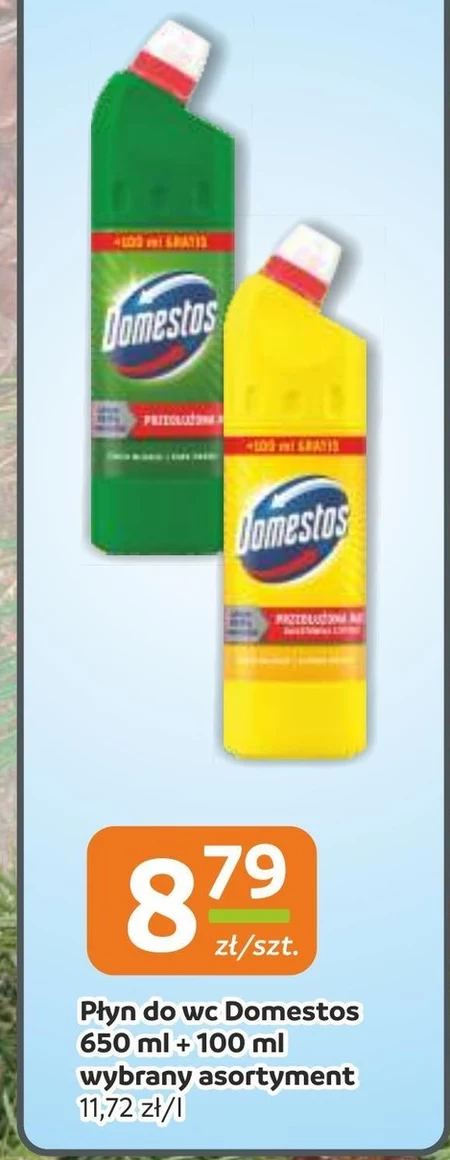 Płyn do czyszczenia wc Domestos