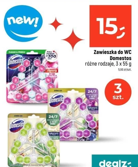 Zawieszka do wc Domestos