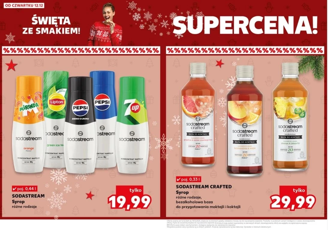 Kaufland oferuje syropy SodaStream w niskich cenach! Kaufland oferuje syropy SodaStream w niskich cenach!