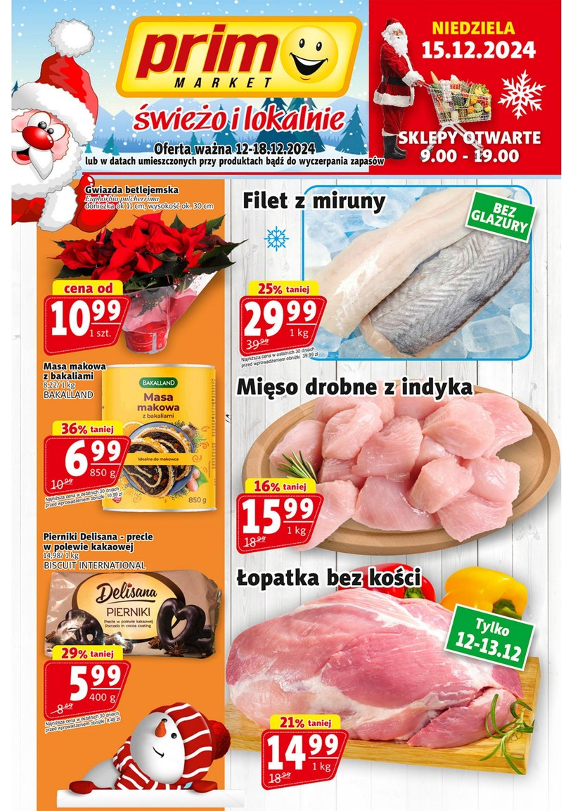 Gazetka promocyjna Prim Market - ważna od 12. 12. 2024 do 18. 12. 2024