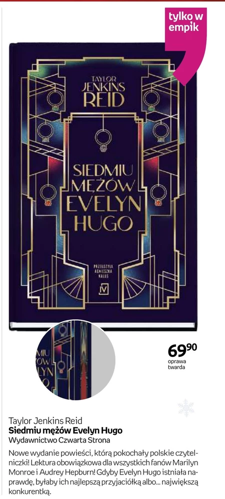 Siedmiu mężów Evelyn Hugo Taylor Jenkins Reid