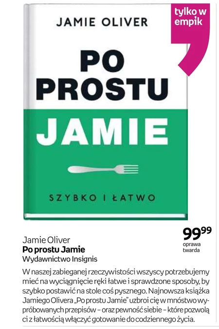 Książka Jamie Oliver