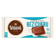 Wawel Czekolada mleczna bez dodatku cukru 90 g