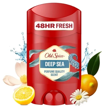 Old Spice Deep Sea Dezodorant w sztyfcie dla mężczyzn 50 ml, 48 h świeżości, bez aluminium - 0