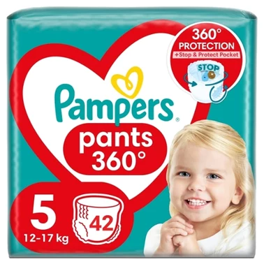 Pieluchomajtki Pampers Active Baby, rozmiar 5, pieluszki 42, 11kg-17kg - 0