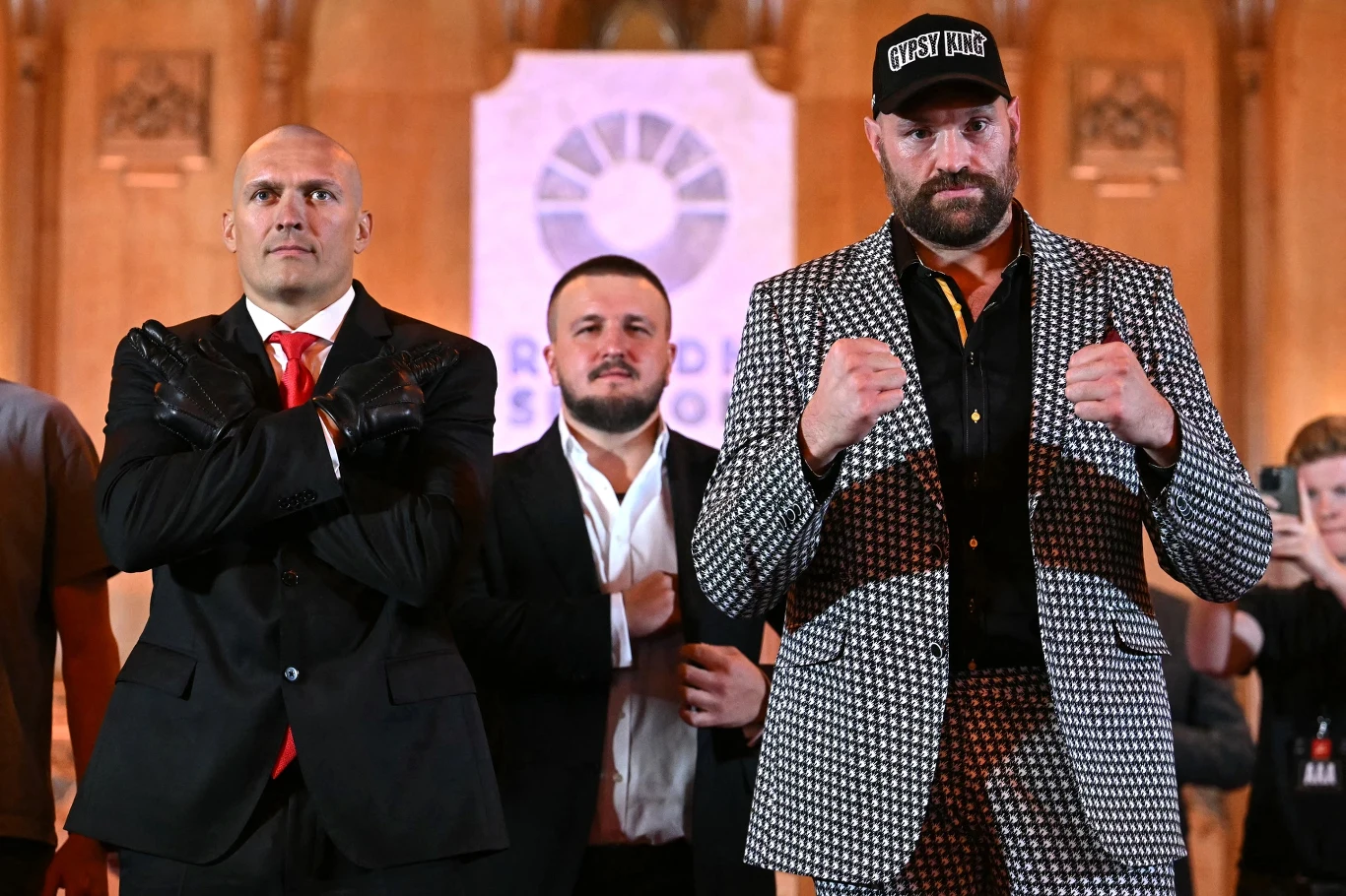 Ołeksandr Usyk i Tyson Fury