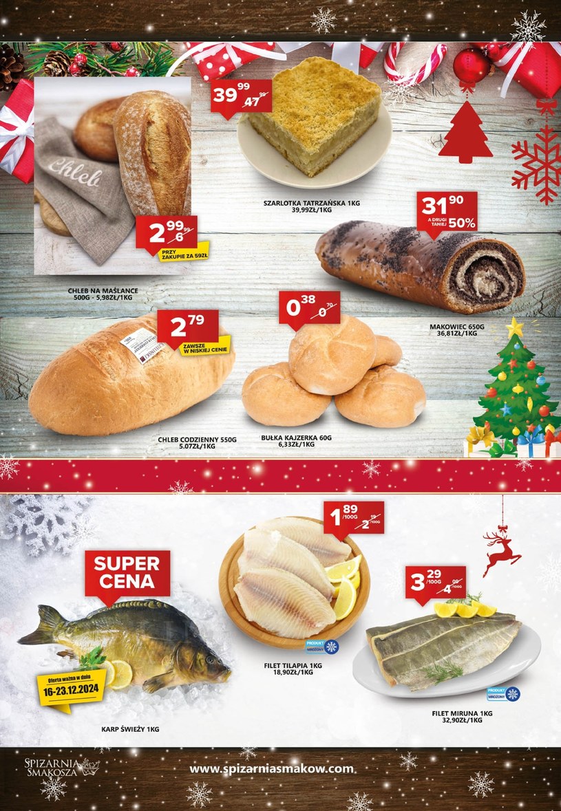 Gazetka: Spiżarnia Smakosza - świąteczna oferta promocyjna - strona 6