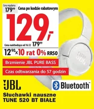 Słuchawki bluetooth Białe