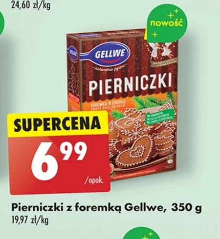Gellwe Pierniczki mieszanka do wypieku 350 g
