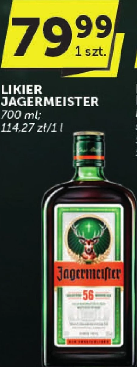 Jägermeister Likier ziołowy 700 ml